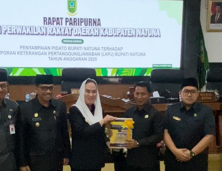DPRD Natuna Paripurna LKPj 2025, Bupati Cen Sui Lan Tegaskan Arah Pembangunan Lebih Tangguh