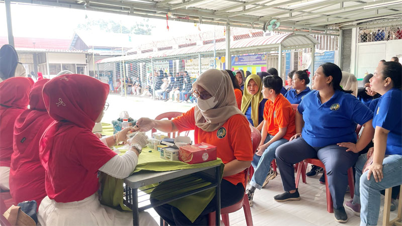 FPPI Gelar Pemeriksaan Kesehatan bagi Warga Binaan di Lapas Perempuan Batam